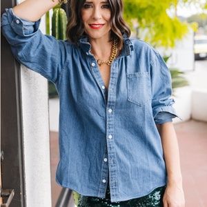 Quarantina Denim Top